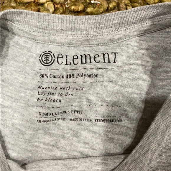 Element cropped long sleeve t-shirt - Picture 3 of 3